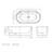 Enigma 47 in. L x 27-1/2 in. W x 22-7/8 in. H Freestanding Acrylic Bathtub-96207700