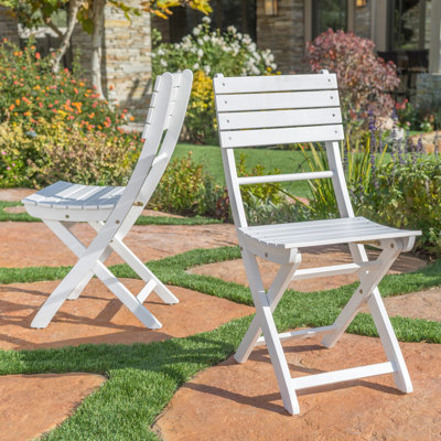 Chaise pliante en bois - blanche, preuve, limite de poids de 400 lb, 21,07 po x 15,71 po 33,44 po, facile à plier et à ranger des chaises blanches en bois, capacité de 400 lb, largeur profonde de 33,44 po, utilisation