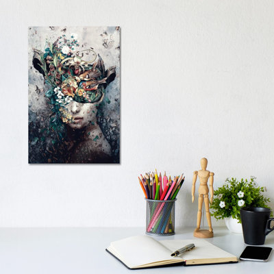 Source Of Life by Riza Peker - Wrapped Canvas Painting