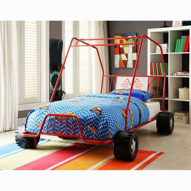 Lit pour enfant Glatt, Rouge