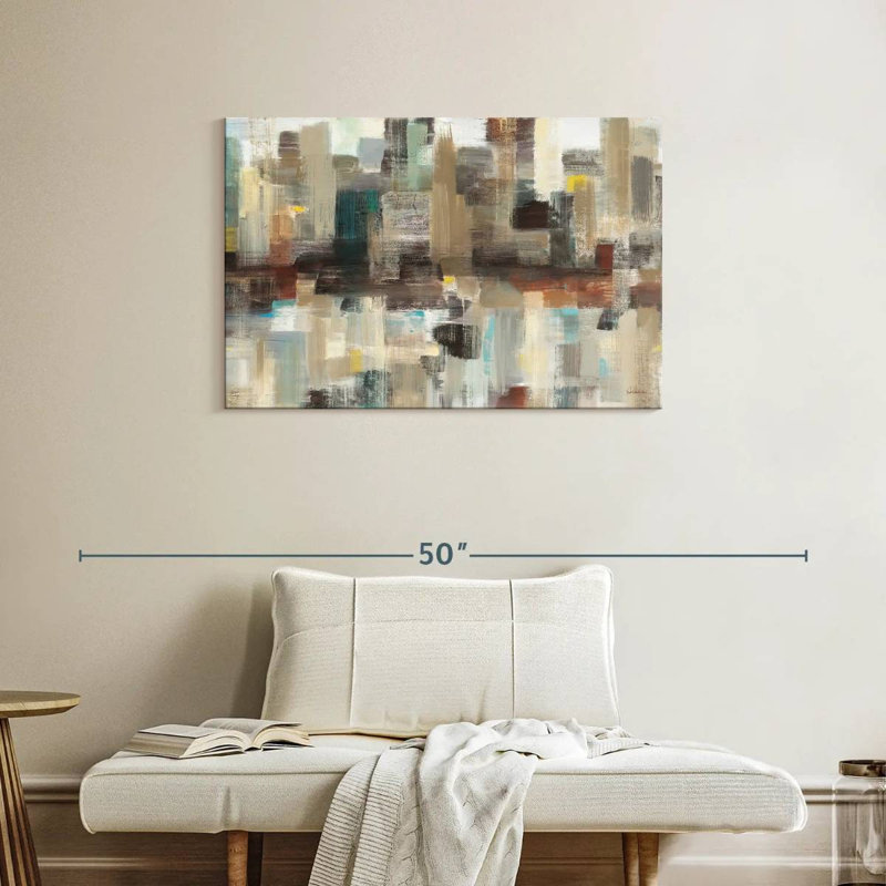 Sidewalks, 24" H x 36" W