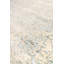 Tapis beige / bleu en laine noué à la main