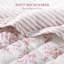 Ensembles de literie romantique, courtepointe simple en polyester doux TG, maison de campagne
