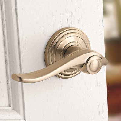 Avalon Left-Handed Single Dummy Door Lever