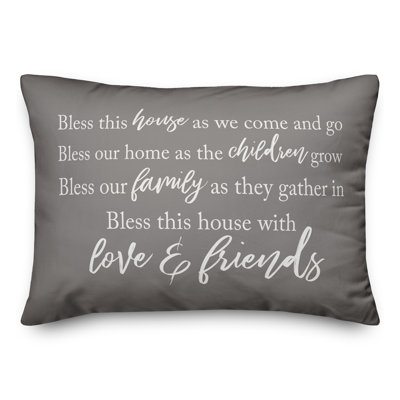 Coussin intérieur / extérieur Bless This House