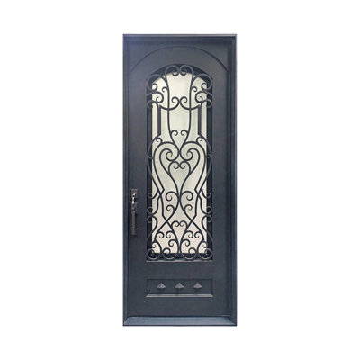 Castile Single Iron Door