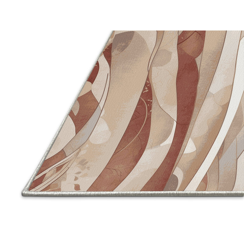 Gilded Ripple Rug, Square 7'