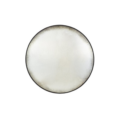 Hines Round Metal Wall Mirror