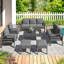 Aluminum Patio Furniture Set With Waterproof Cover