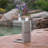 CAPE CORAL ALU C-SHAPED TABLE-1706102250