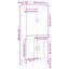 Mikhi 4 Door Manufactured Wood Wardrobe