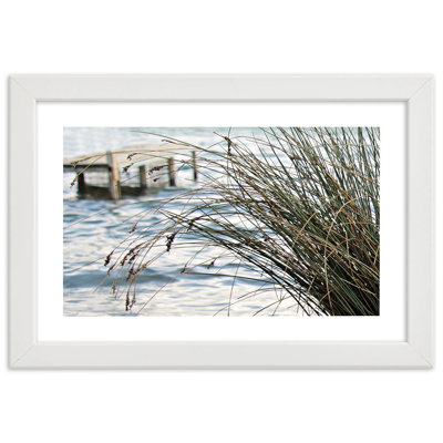 Jetty By The Sea - Single Picture Frame Print
