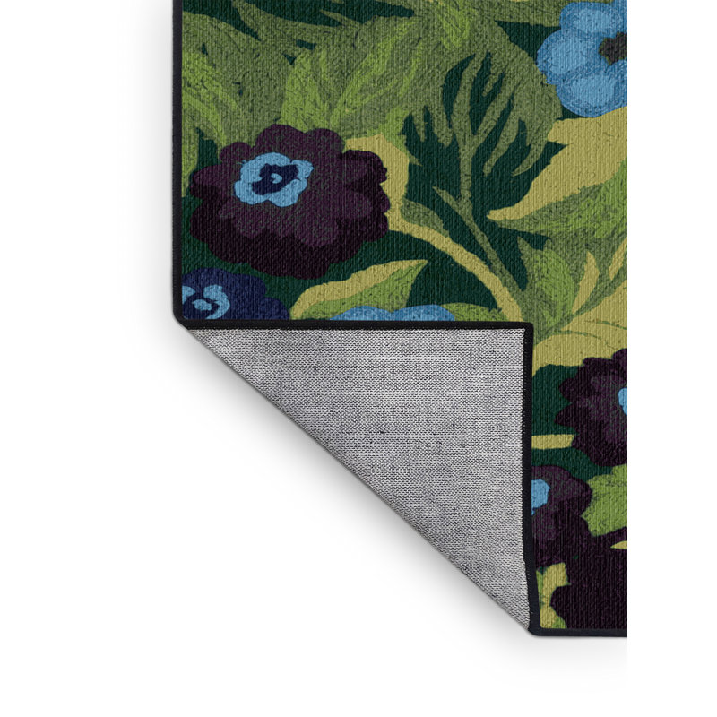  Tapis lavable à la myrtille, Rectangulaire 8 pi x 12 pi