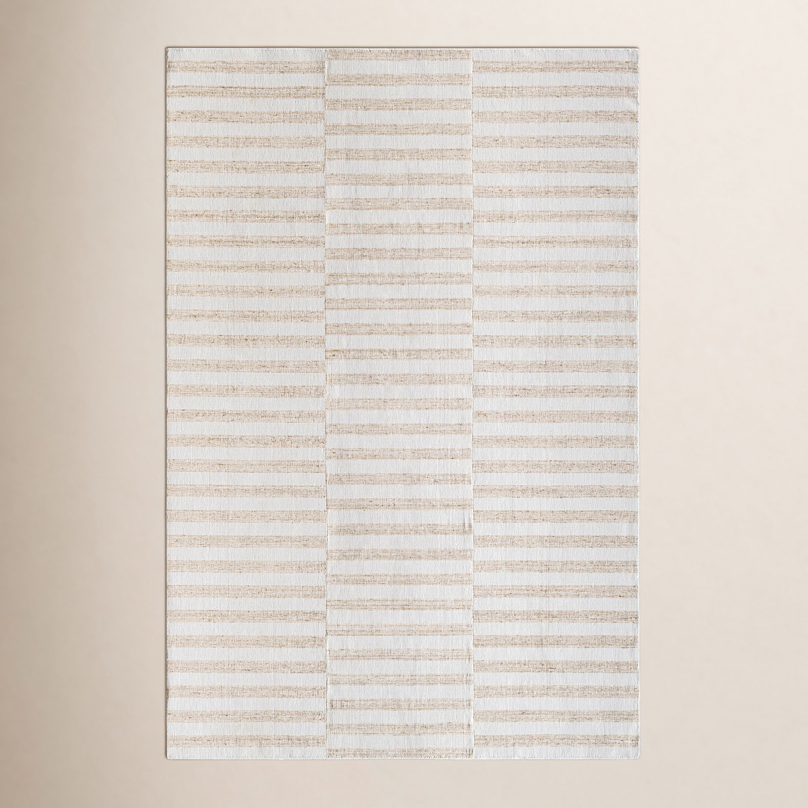 Edita Hand-Loomed Striped Rug, Rectangle 9' x 12'