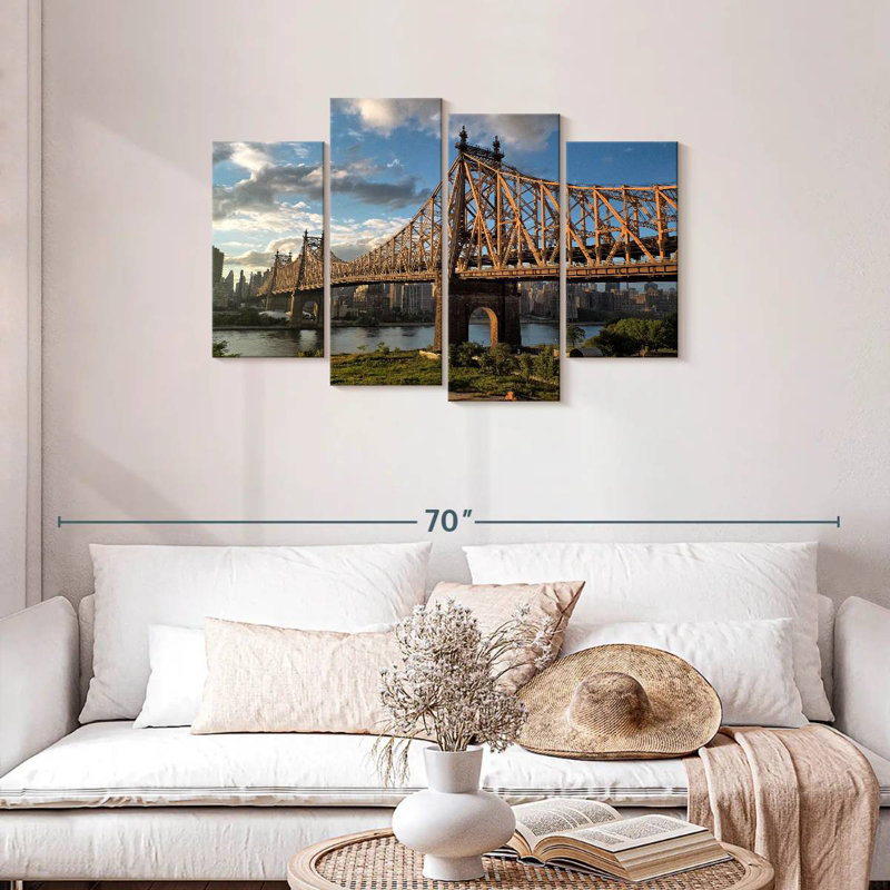Pont de Queensboro, New York, H 27 po x l 43 po