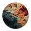 Biomorphism Organic Forms V - Horloge murale moderne surdimensionnée en bois-1610563345