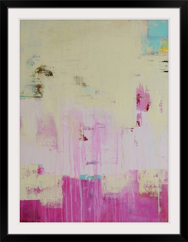 «Sweet Juliet» par Erin Ashley, impression, H 32 po x l 25 po x P 1 po, Cadre noir