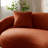 Yazgur 93.6" Curved Modern Upholstered Sofa-2117642644