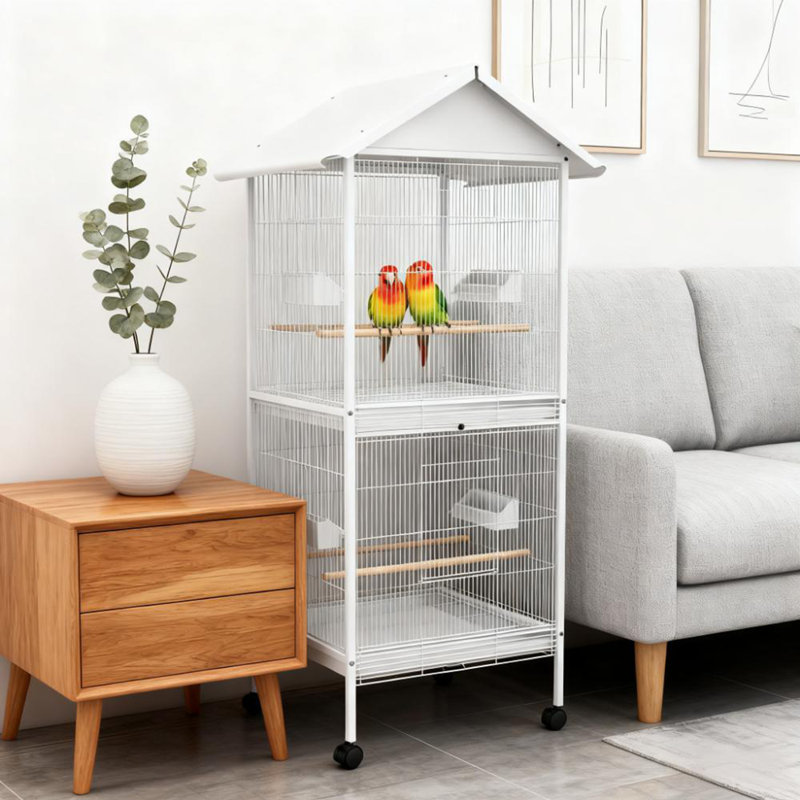 Cage à oiseaux pratique