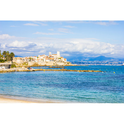 City Of Antibes - Wrapped Canvas Print