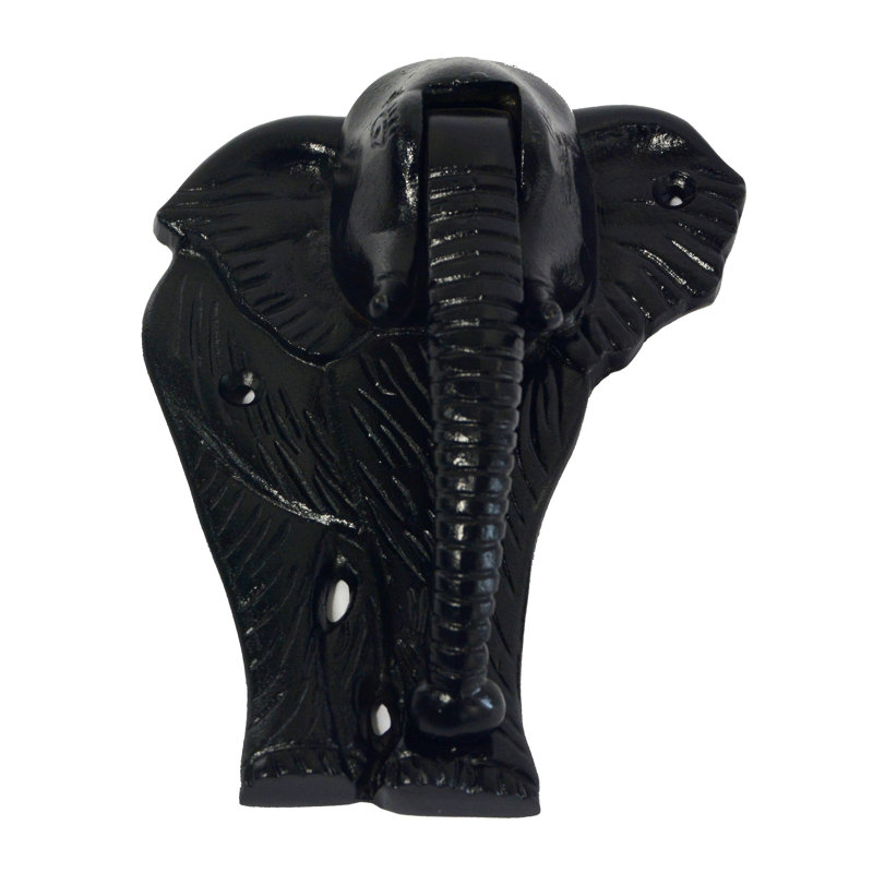 Elephant Knocker Painted Door Knocker