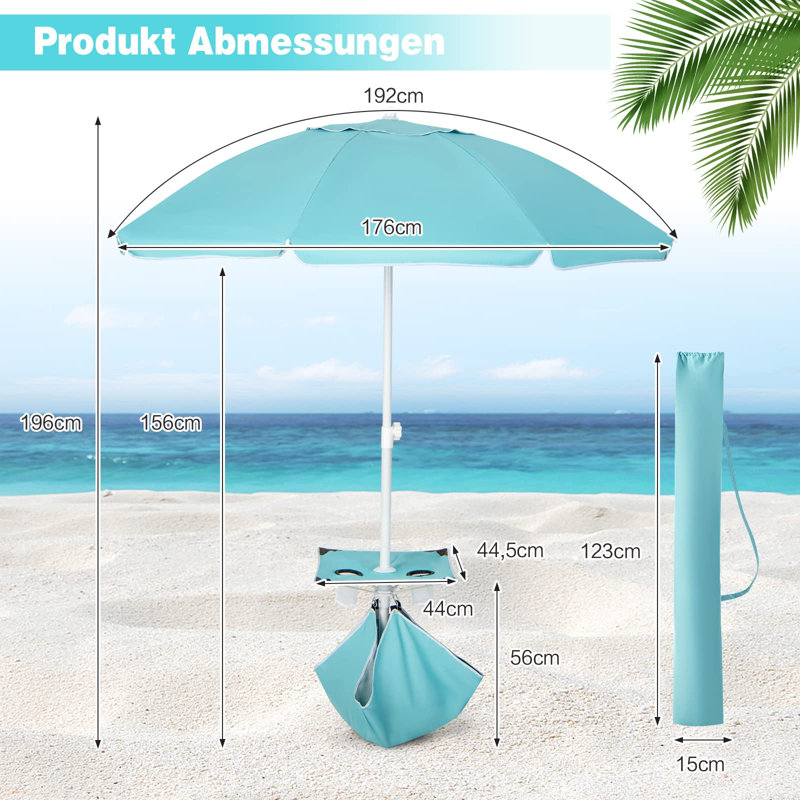 Annelisse 176cm Beach Parasol