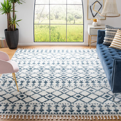 Tapis à poils longs Triplett