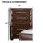 Commode à tiroirs de style contemporain