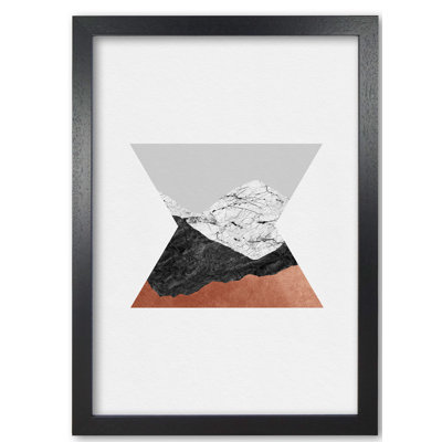 Copper Geometric IV - Print
