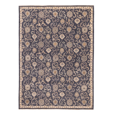 Jamshidpour  Navy Rug 9'6" x 13'3"