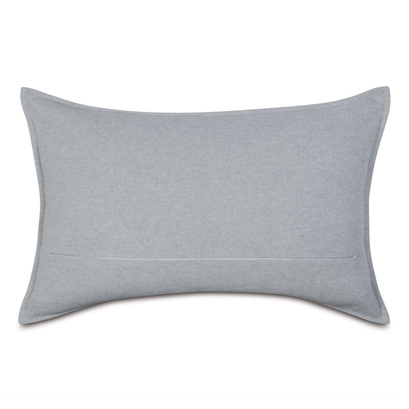 Brera Cotton Pillow Sham, Queen, Gray