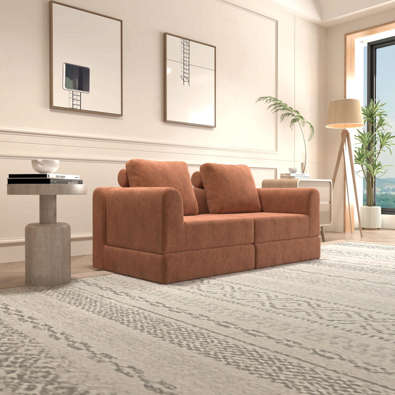 Canapé-lit pliant convertible, fauteuil-lit multifonctionnel avec mousse à mémoire de forme et support dorsal - futon portable
