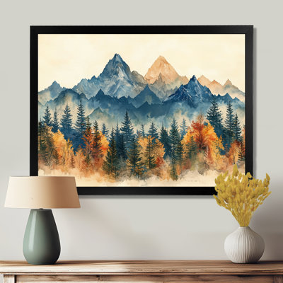 Giacobbe Mountain Forest Pine Tree Roots IV - Mountains Wall Art