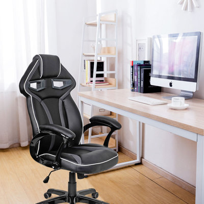 Symple Stuff Cotton Gaming Chair