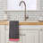 HERRINGBONE & BORDER JAQ HND-BLK