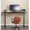 Rectangular Solid Wood Electric Height-Adjustable Desk