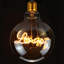 Sickler 4W LED Globe Light Bulb Amber