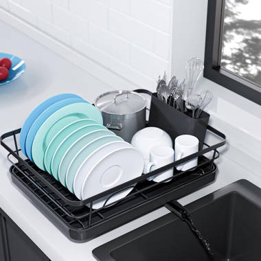 YITAHOME Multifunctional Stainless Steel Dish Rack