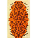 Scandinavian One-of-a-Kind Rectangle 3'2" X 4'10" Area Rug