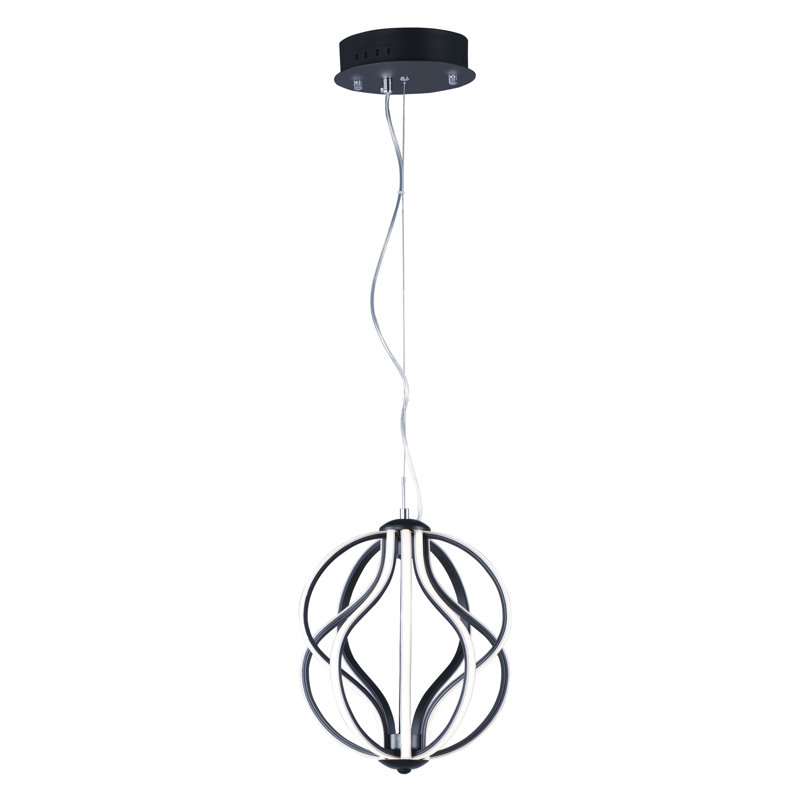 Aura 10 - Light Black LED Unique/Statement Pendant