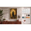 Lovers in Gold Art Deco - Wrapped Canvas-757931082-757931121
