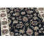 Hand-Knotted High-Quality Ivory and Dark Blue Runner