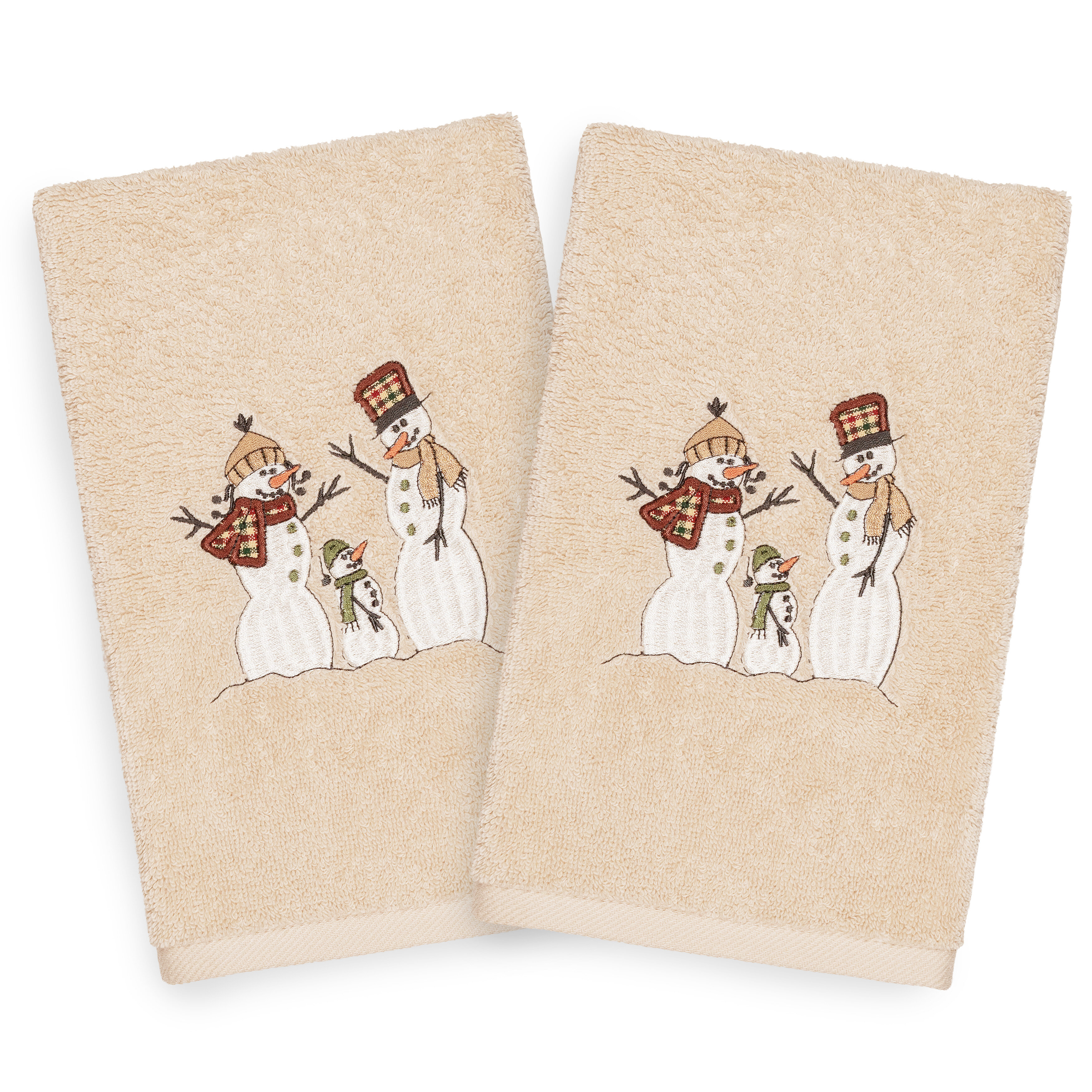 Decorative Luxury Hand Towel Santa Claus Christmas Towel Gift