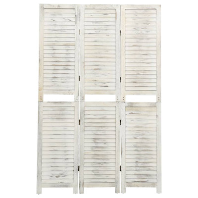Gracie Oaks Room Divider Solid Wood