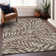 Premium Machine Washable Prisco Brown Rug