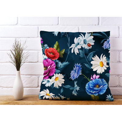 Heloise Floral Square Cushion