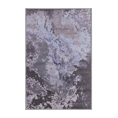 Tapis abstrait gris