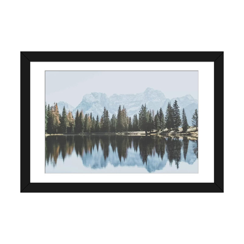 «Dolomites, Italy I» par Luke Anthony Gram - impression sur toile tendue, H 16 po x l 24 po x P 1 po, Blanc