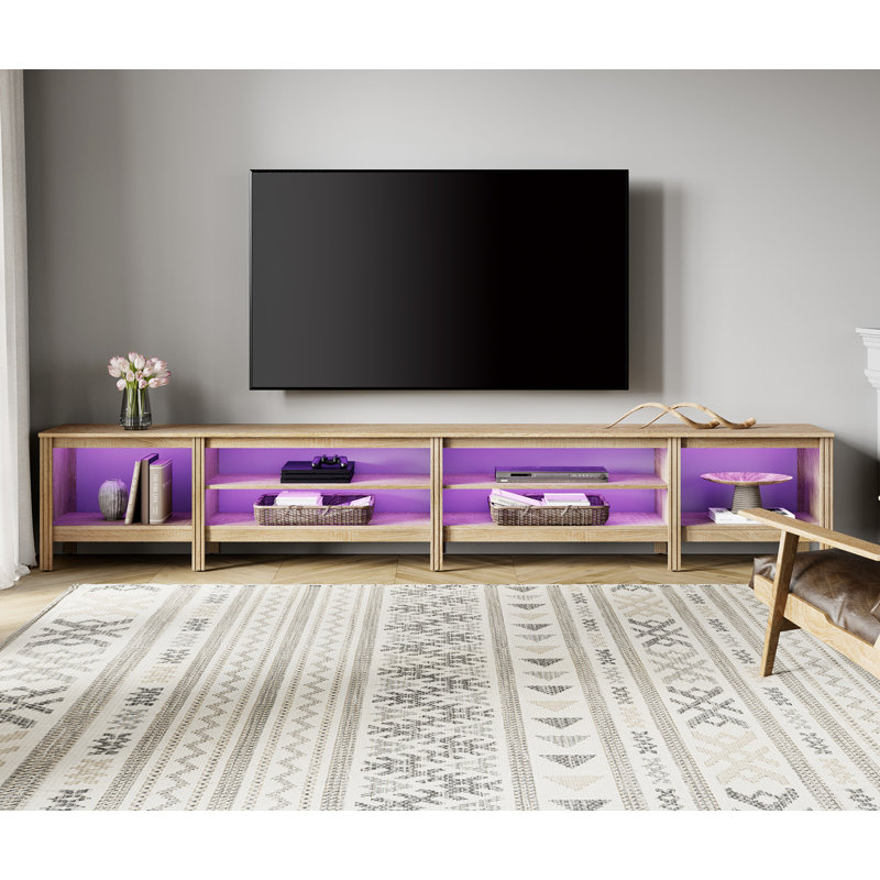 Ashae Unfinished TV Stand for TVs up to 88"