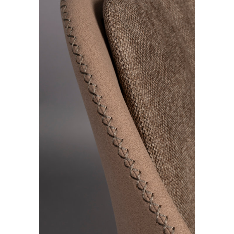 Wakefield Upholstered Dining Chair, Beige/Brown